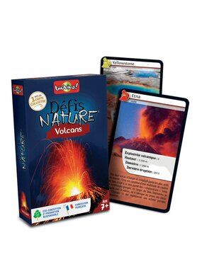 Bioviva Défis Nature - Volcans-French Card Game New Sealed Ages 7+